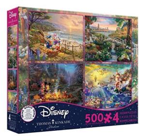 4 in 1, Multi-Pack Thomas Kinkade Disney Collection Disney Princess Multi-Pack By Ceaco