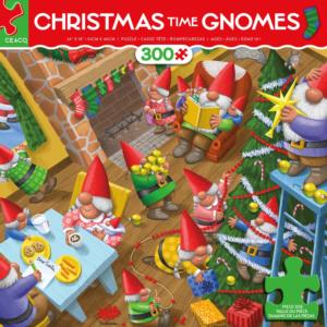 Christmas Time Gnomes Christmas Large Piece By Ceaco