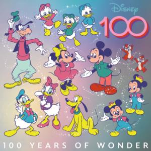 Disney 100 - 100 Years Of Wonder Mickey & Friends Jigsaw Puzzle By Ceaco