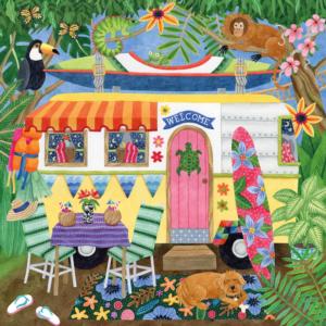 Costa Rica Camping Jigsaw Puzzle By Ceaco