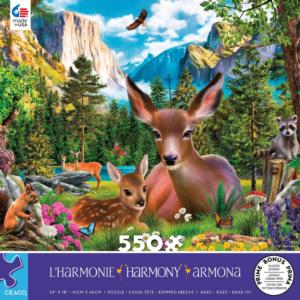 Deer Harmony Forest Animal Jigsaw Puzzle By Ceaco