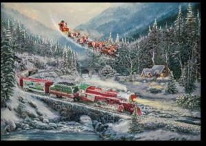 Christmas Light Express Christmas Jigsaw Puzzle By Ceaco
