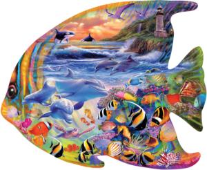 Fish Fish Jigsaw Puzzle By Ceaco