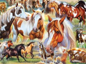 Horse Collage Horse Jigsaw Puzzle By Ceaco