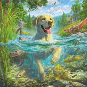 Let's Fish! Jigsaw Puzzle By Ceaco