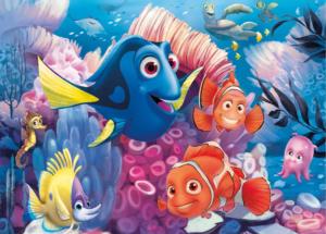 Disney Nemo and Friends Movies & TV Jigsaw Puzzle By Ceaco