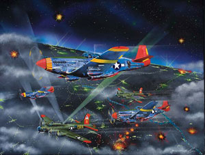 Night Fighters-The Tuskagee Airmen Military / Warfare Jigsaw Puzzle By SunsOut