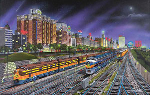 Chicago Nights Chicago Jigsaw Puzzle By SunsOut