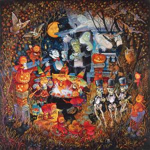 Monsters Night Out Humor Jigsaw Puzzle By SunsOut