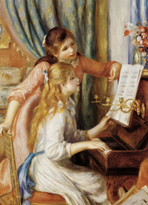 Girls at the Piano Impressionism & Post-Impressionism Jigsaw Puzzle By Eurographics
