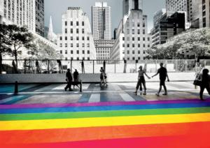 NYC Rainbow Rainbow & Gradient Large Piece By Buffalo Games