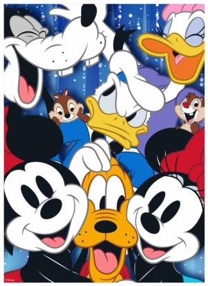 Disney Friends - Mickey And Friends Selfie Pop Culture Cartoon Jigsaw Puzzle By Ceaco