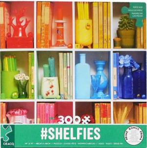 Shelfies Green Books & Reading Jigsaw Puzzle By Ceaco