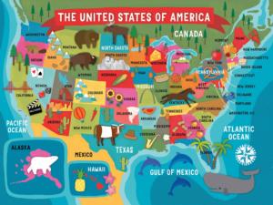 Together Time - USA Map