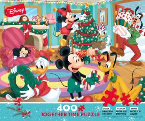 Mickey & Friends Holiday Fun - Scratch and Dent Mickey & Friends Jigsaw Puzzle By Ceaco