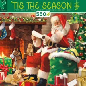 Santa's List 'Tis the Season Holiday Christmas Jigsaw Puzzle By Ceaco