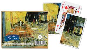 Double deck play.cards. Cafe at Night By Piatnik