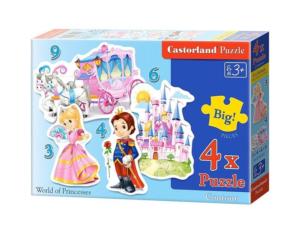 World of Princesses Princess Children's Puzzles By Castorland
