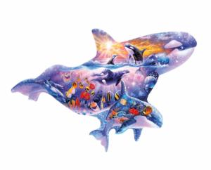 Shapes - Orca Sea Life Jigsaw Puzzle By Ceaco
