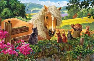 New Neighbors Horse Jigsaw Puzzle By SunsOut