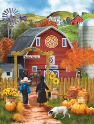 Valley Farm Thanksgiving Jigsaw Puzzle By SunsOut