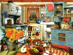 Grandma's Country Kitchen Domestic Scene Large Piece By SunsOut