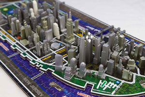 New York New York 4D Puzzle By 4D Cityscape Inc.