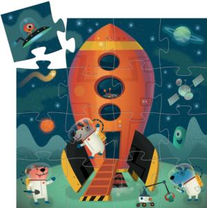 Spaceship Space Children's Puzzles By Djeco