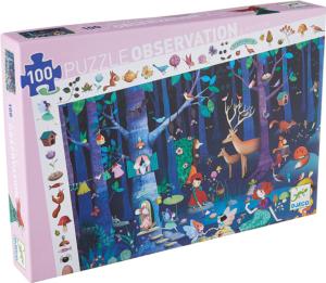 Enchanted Forest - Scratch and Dent Forest Children's Puzzles By Djeco