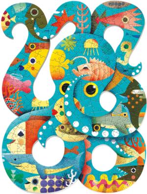 Octopus Sea Life Children's Puzzles By Djeco