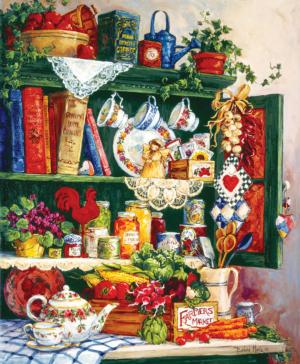 Grandma's Cupboard Around the House Jigsaw Puzzle By SunsOut