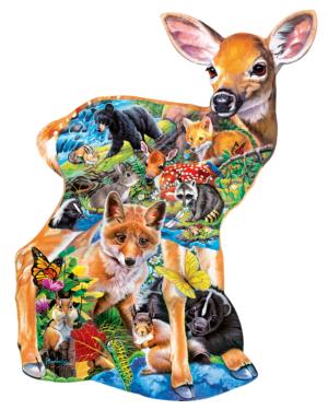 Fawn Friends Forest Animal Jigsaw Puzzle By MasterPieces