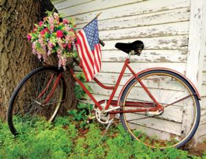 Symbols of Summer Bicycle Jigsaw Puzzle By Springbok