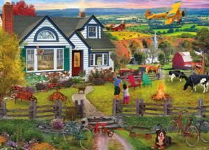 The Fly By Landscape Jigsaw Puzzle By Ceaco