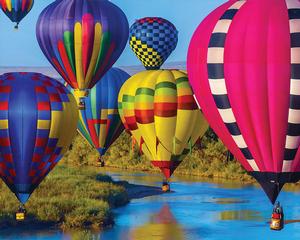 Take Flight Hot Air Balloon Jigsaw Puzzle By Springbok