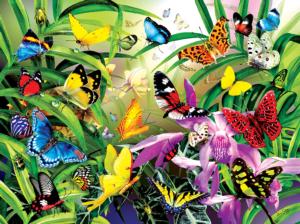 Tropical Butterflies Butterflies and Insects Jigsaw Puzzle By SunsOut