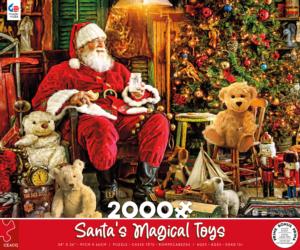 Santa's Magical Toys Christmas Jigsaw Puzzle By Ceaco