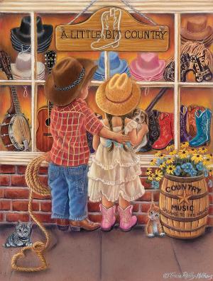 A Bit of Country Valentine's Day Jigsaw Puzzle By SunsOut