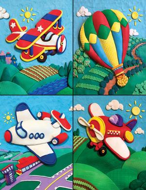 First Flight Plane Children's Puzzles By Springbok
