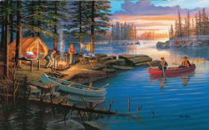 Campfire Memories Camping Jigsaw Puzzle By SunsOut