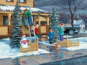 Deck the Halls Christmas Jigsaw Puzzle By SunsOut