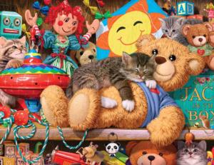 Toy Cupboard Game & Toy Jigsaw Puzzle By Springbok