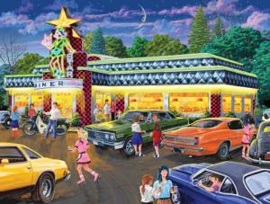Star Diner Nostalgic & Retro Jigsaw Puzzle By SunsOut
