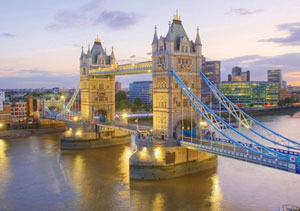 Tower Bridge London & United Kingdom Jigsaw Puzzle By Clementoni