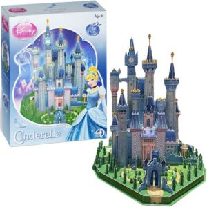 3D Disney Cinderella Castle Movies & TV 3D Puzzle By 4D Cityscape Inc.