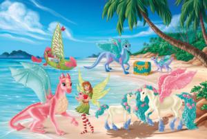 Dragon Island Fairy Children's Puzzles By Schmidt Spiele