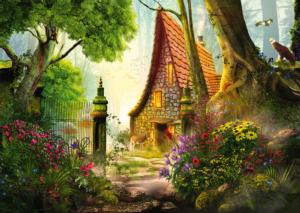 House in the Glade Cabin & Cottage Jigsaw Puzzle By Schmidt Spiele