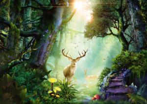 Deer in the Forest Forest Animal Jigsaw Puzzle By Schmidt Spiele
