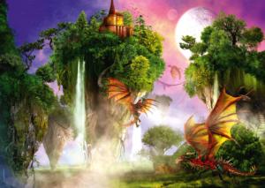 Custodians of the Forest Dragon Jigsaw Puzzle By Schmidt Spiele