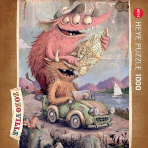 Road Tripping (Smaller Box) Lakes & Rivers Jigsaw Puzzle By Heye